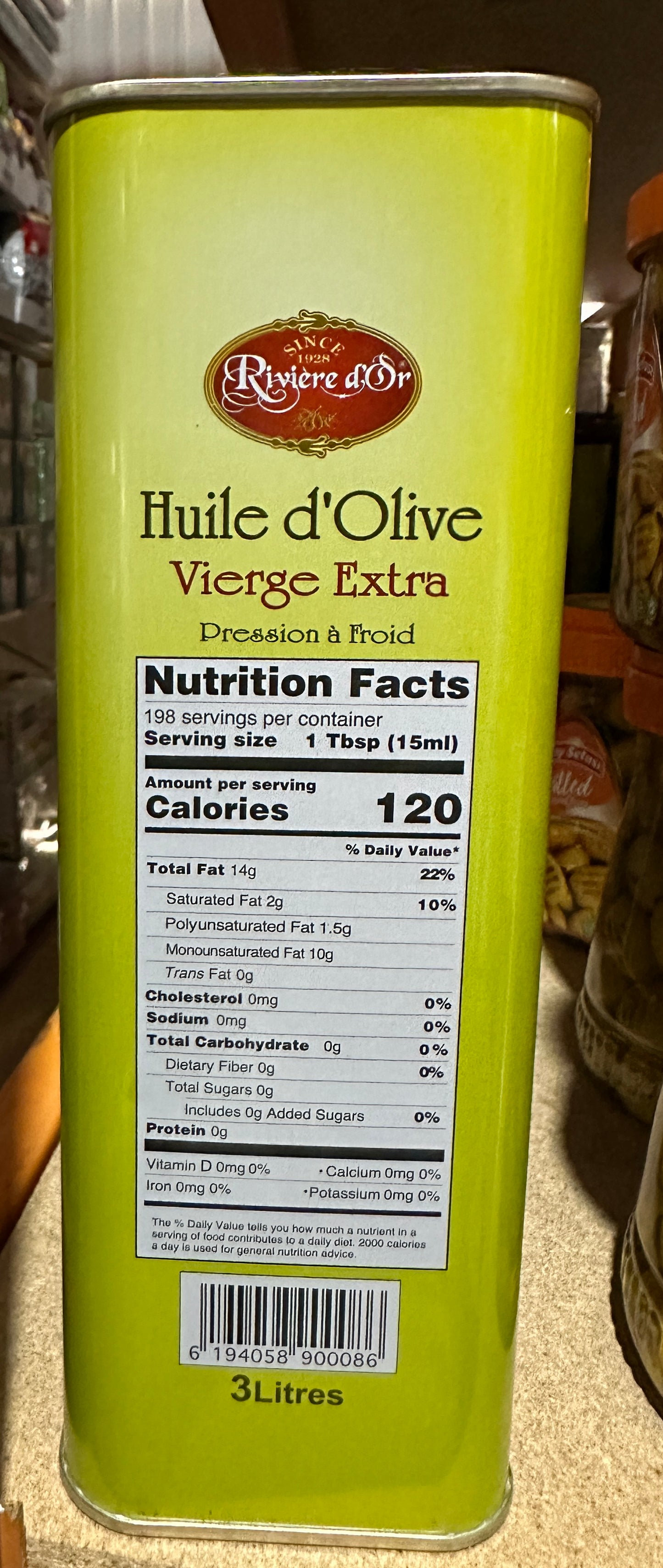 Riviere d'Or Extra Virgin Olive Oil
