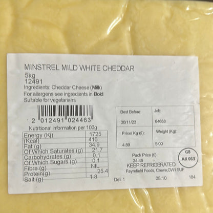 Specially Selected Minstrel Mature White Cheddar
