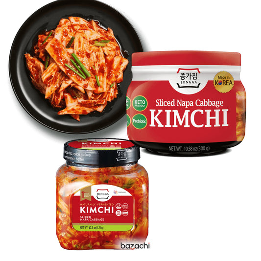 Jongga Naturally Fermented Kimchi Sliced Napa Cabbage 1.2Kg