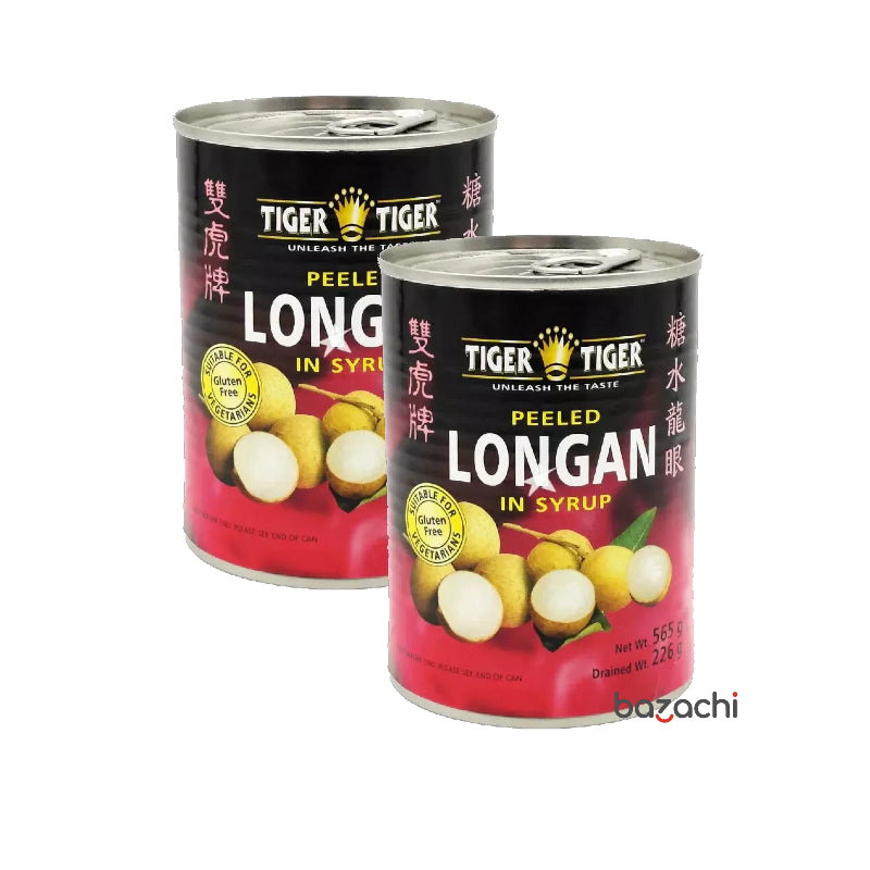 Tiger Tiger Peeled Longan In Syrup 565g