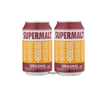 Supermalt Original Non-Alcoholic Malt Drink with B Vitamins 330ml