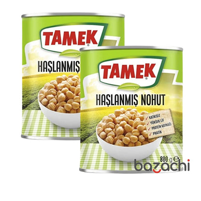 Tamek boiled chickpeas (haslanmis nohut) 800g