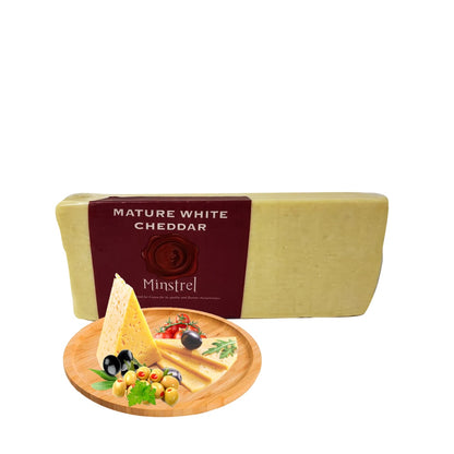 Specially Selected Minstrel Mature White Cheddar, 5Kg
