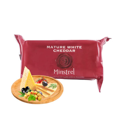 Specially Selected Minstrel Mature White Cheddar, 5Kg