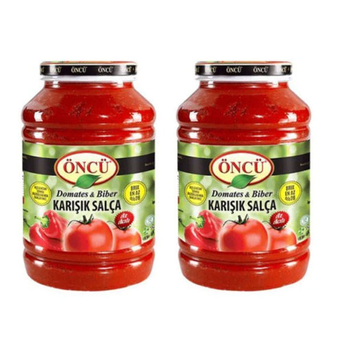 Oncu Tomato & Pepper Mix Paste ( Karisik Salcasi ), 4.3 Kg