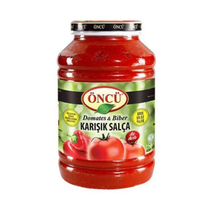 Oncu Tomato & Pepper Mix Paste ( Karisik Salcasi ), 4.3 Kg