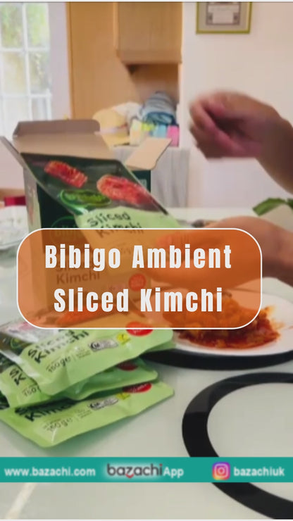 Bibigo Ambient Fermented Sliced Kimchi, 5 x 150g