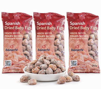 Zalama 100% Natural Spanish Dried Baby Figs, 250g