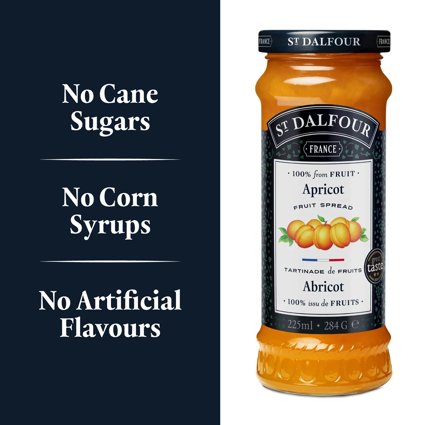 St Dalfour Apricot Spread 284g