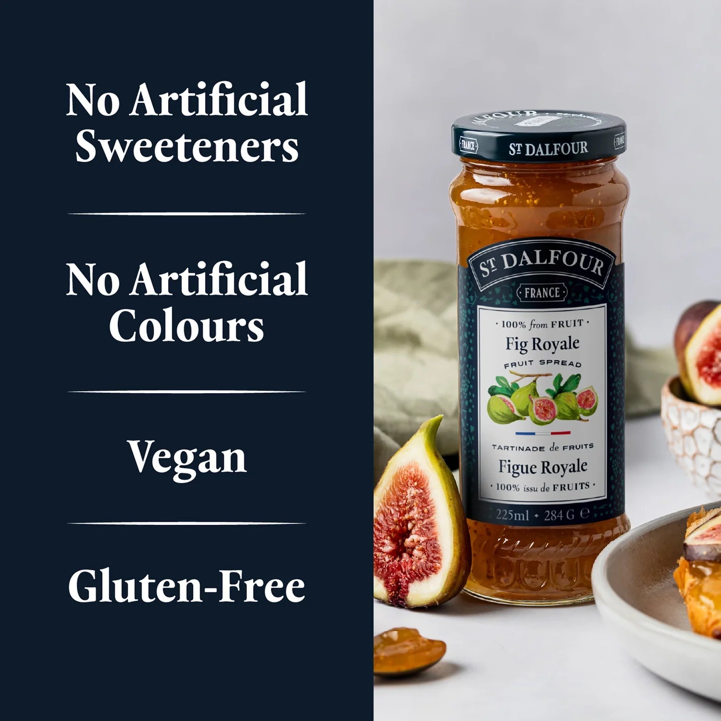 St. Dalfour Fig Royale Fruit Spread 284g