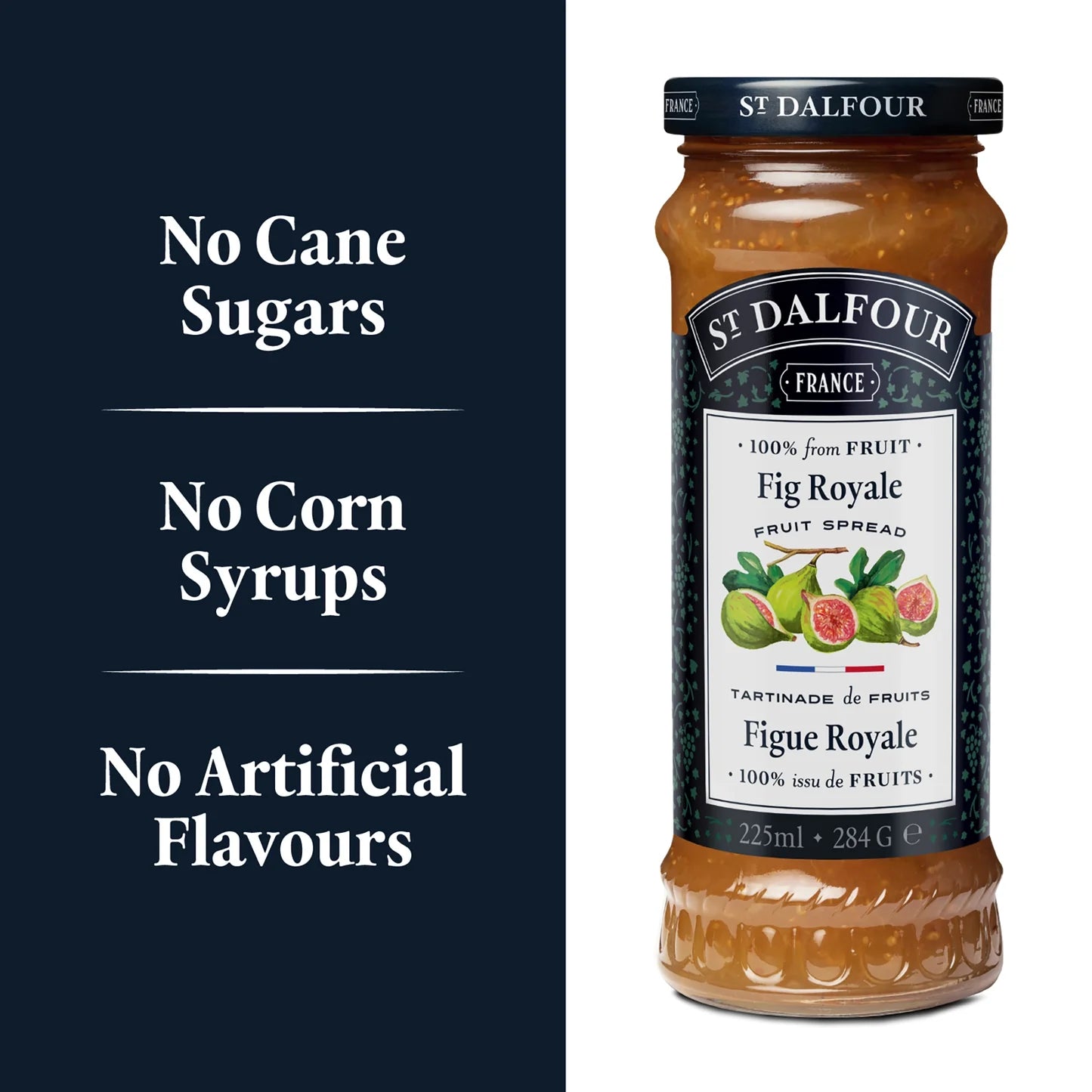 St. Dalfour Fig Royale Fruit Spread 284g