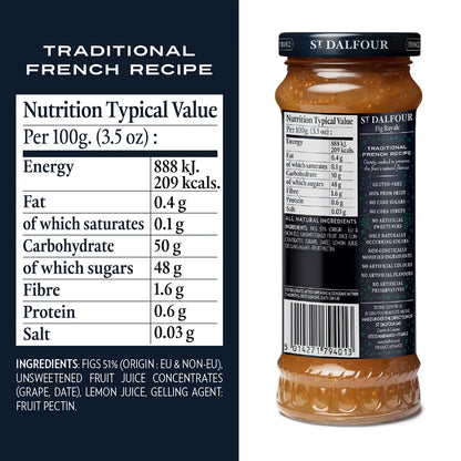 St. Dalfour Fig Royale Fruit Spread 284g