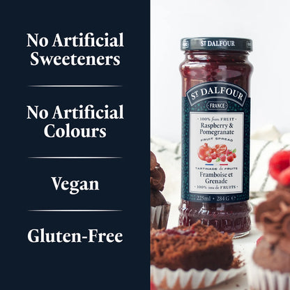 St Dalfour Raspberry & Pomegranate Spread 284g