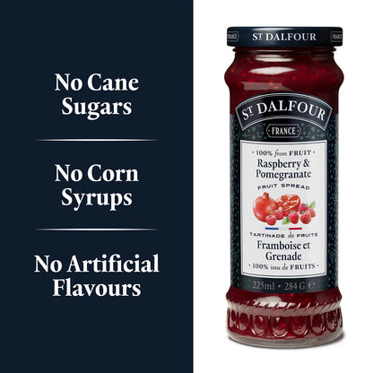 St Dalfour Raspberry & Pomegranate Spread 284g