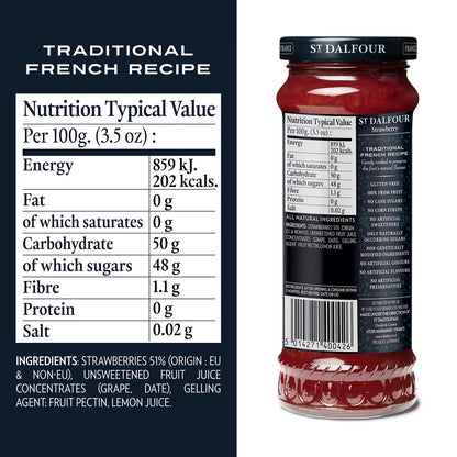 St Dalfour Strawberry Spread 284g