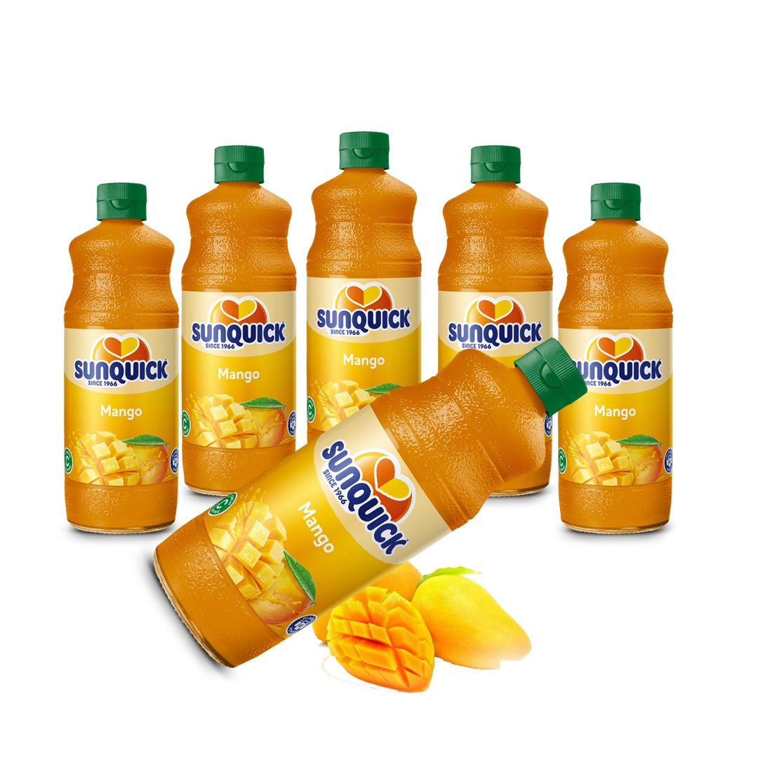 Sunquick Real Mango Fruit Concentrate Bottle, 700ml