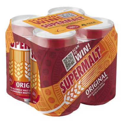 Supermalt Original Non-Alcoholic Malt Drink with B Vitamins 330ml