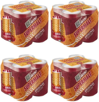 Supermalt Original Non-Alcoholic Malt Drink with B Vitamins, 330ml Can