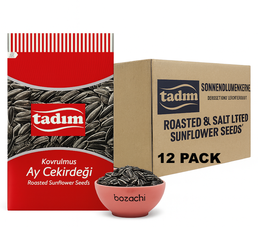 Tadim Roasted and Salted Sunflower Seeds  (Tuzlu Klasik Ay Cekirdegi ), 270g