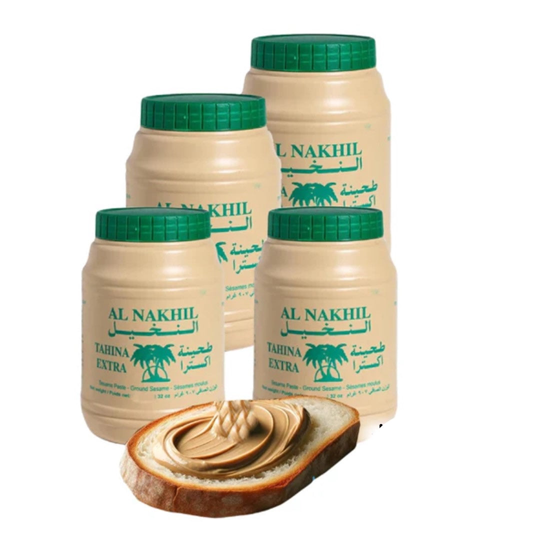 Al Nakhil Lebanon Tahina - Ground Sesame Paste, 907g