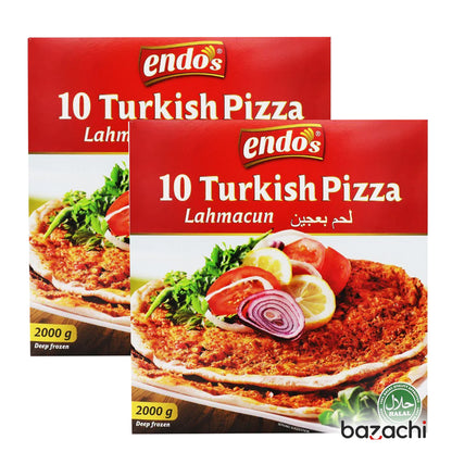 Endo's Turkish Pizza (Lahmacun), 10x200g - Frozen