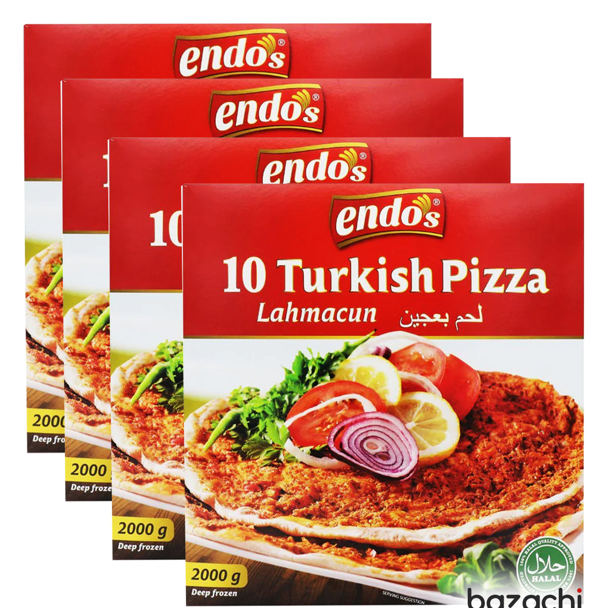 Endo's Turkish Pizza (Lahmacun), 10x200g - Frozen