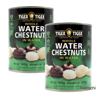 Tiger Tiger Whole Water Chestnuts in Water 1800g
