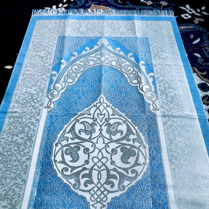 Mihrab Taffeta Ottoman Portable Prayer Mat