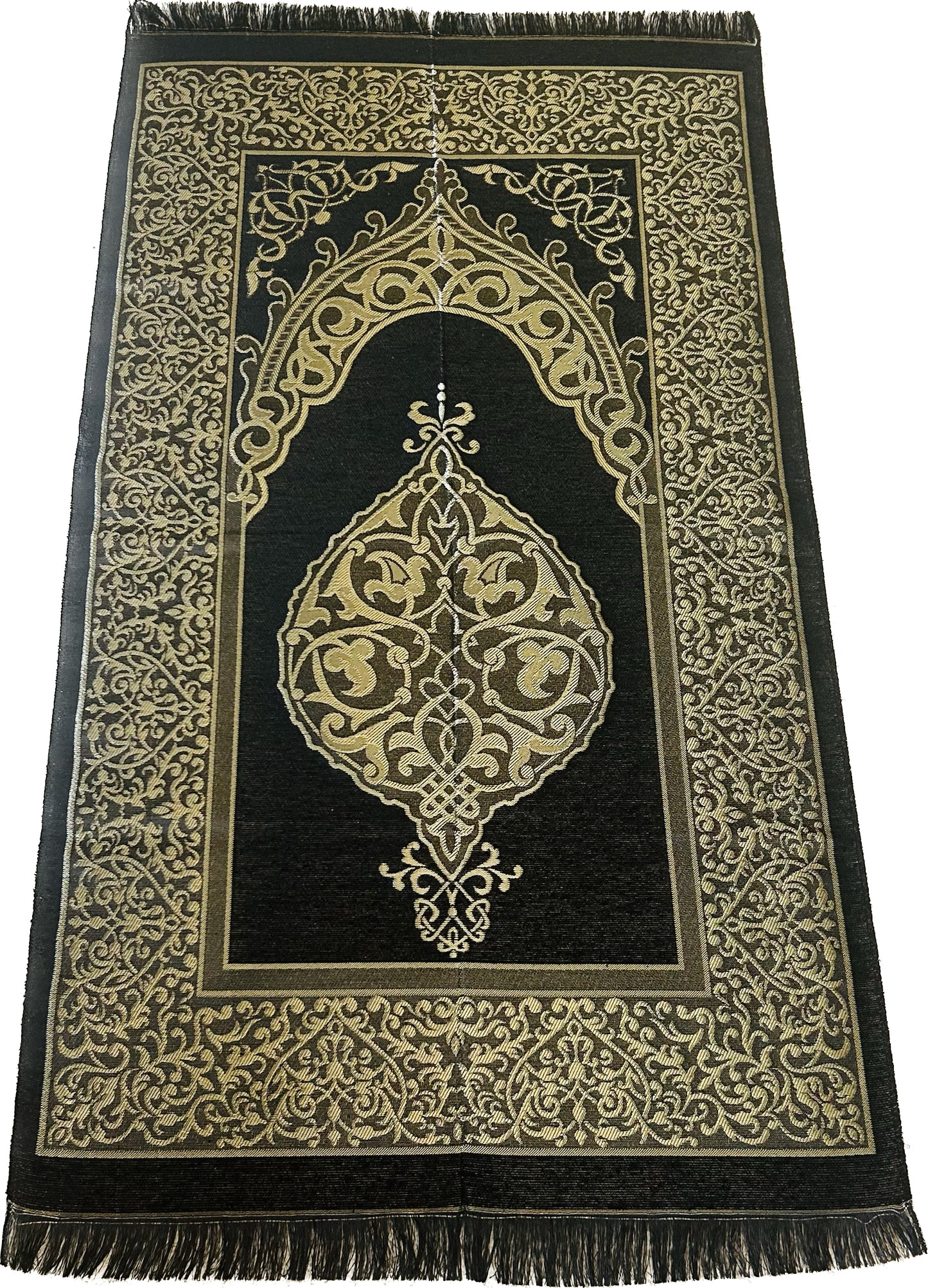 Mihrab Taffeta Ottoman Portable Prayer Mat