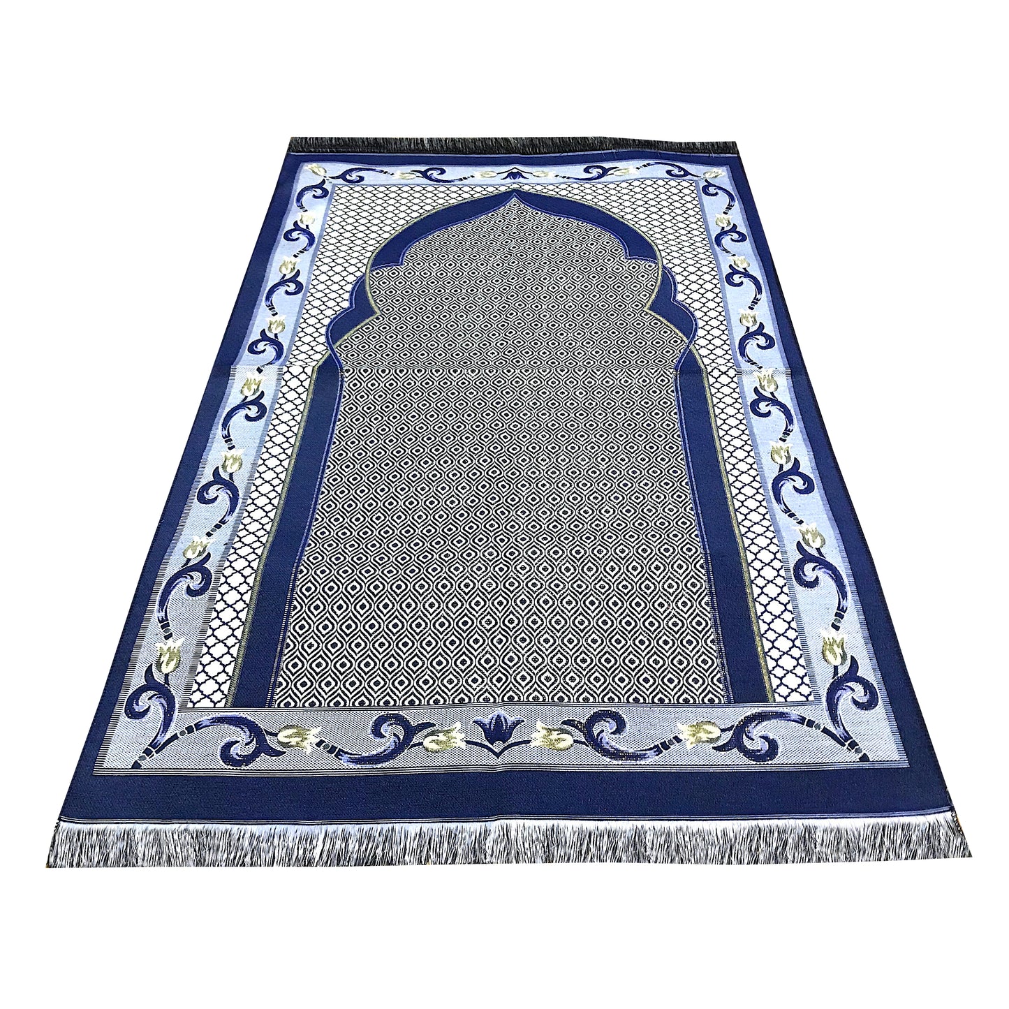 Mihrab Taffeta Portable Ottoman Prayer Mat