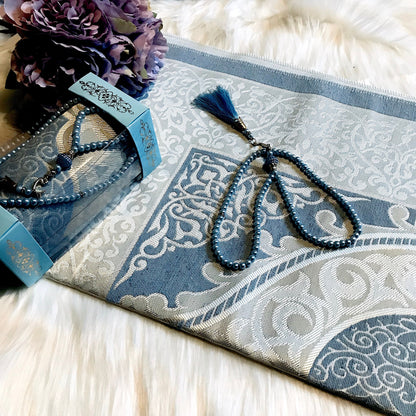 Mihrab Taffeta Gift Boxed Ottoman Prayer Rug