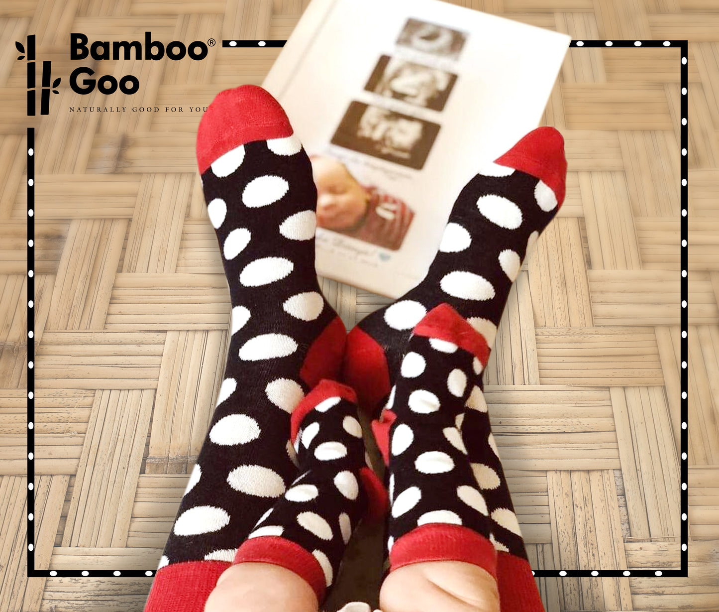 Bamboo Dress Socks Family Concept 4 Pack