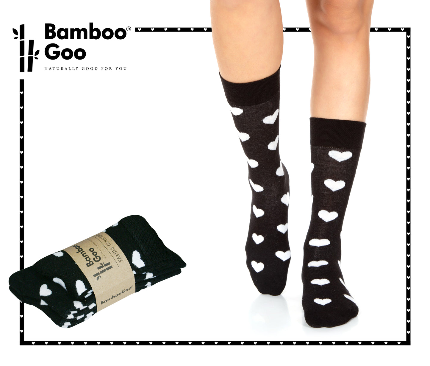 Bamboo Dress Socks Family Concept 4 Pack